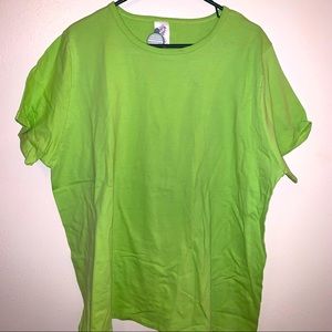 Just My Size Green 18/20 Tee